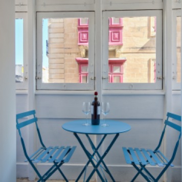 Traditional Balcony at Borgo Valletta Apartment